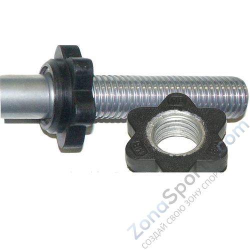 Гриф MB Barbell MB-BarM30-1800B прямой, втулка 30 мм Гриф MB Barbell MB-BarM30-1800B прямой, втулка 30 мм
