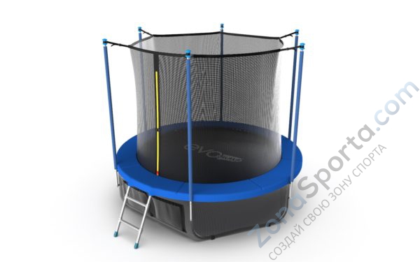 Батут Evo Jump Internal 6ft (Sky) с нижней сетью
