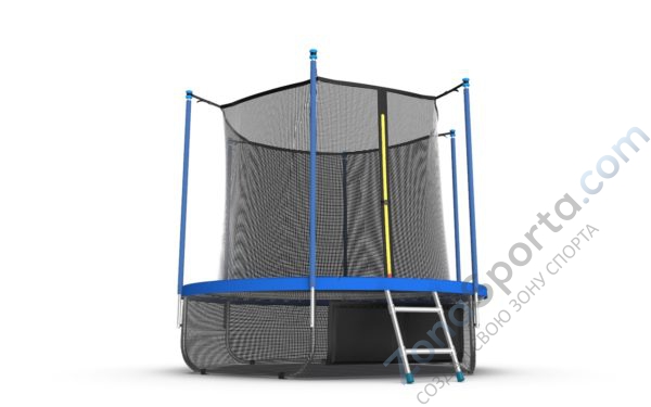 Батут Evo Jump Internal 10ft (Sky) с нижней сетью Батут Evo Jump Internal 10ft (Sky) с нижней сетью