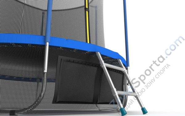Батут Evo Jump Internal 10ft (Sky) с нижней сетью Батут Evo Jump Internal 10ft (Sky) с нижней сетью