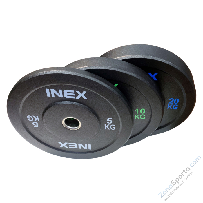 Бампированный диск INEX Hi-Temp 5 кг