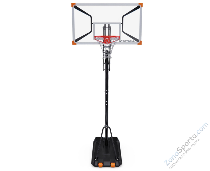 Баскетбольная мобильная стойка DFC Sportsoul 127х84х0,3 см