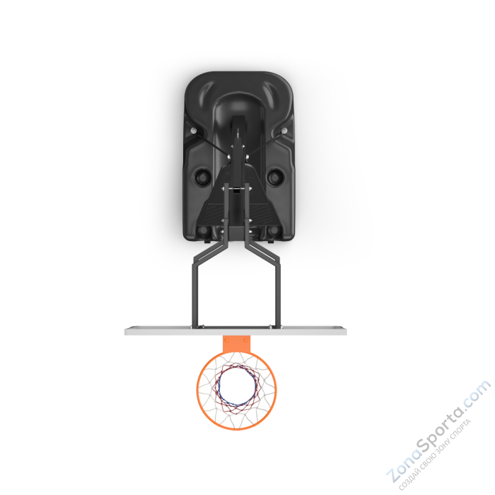 Баскетбольная стойка UNIX Line B-Stand-TG 54x32 R45 H230-305 см BSTS305_54TGBK Баскетбольная стойка UNIX Line B-Stand-TG 54x32 R45 H230-305 см BSTS305_54TGBK