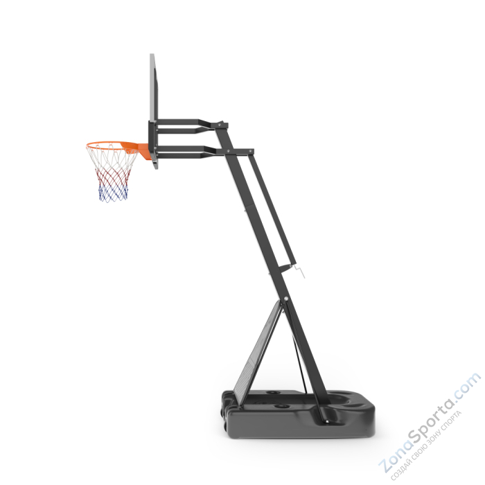 Баскетбольная стойка UNIX Line B-Stand-TG 54x32 R45 H230-305 см BSTS305_54TGBK Баскетбольная стойка UNIX Line B-Stand-TG 54x32 R45 H230-305 см BSTS305_54TGBK
