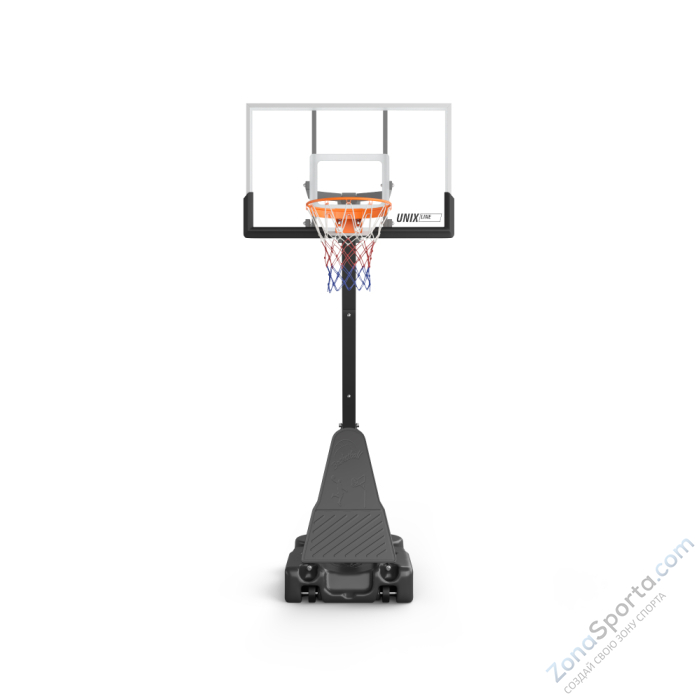 Баскетбольная стойка UNIX Line B-Stand-TG 54x32 R45 H230-305 см BSTS305_54TGBK Баскетбольная стойка UNIX Line B-Stand-TG 54x32 R45 H230-305 см BSTS305_54TGBK