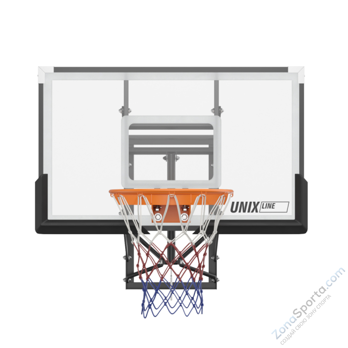 Баскетбольный щит регулируемый UNIX Line B-Backboard-PC 50x32 R45 BSBS50APCBK Баскетбольный щит регулируемый UNIX Line B-Backboard-PC 50x32 R45 BSBS50APCBK