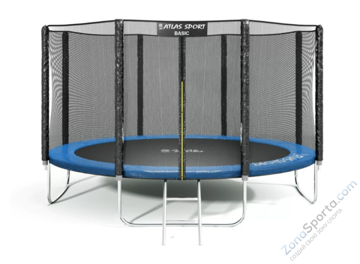 Батут Atlas Sport 435 см (14ft) Pro (усиленные опоры) Blue Батут Atlas Sport 435 см (14ft) Pro (усиленные опоры) Blue