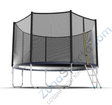 Батут Evo Jump External 12ft (Blue)  Батут Evo Jump External 12ft (Blue)