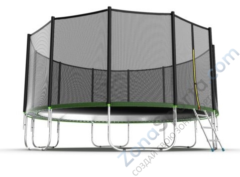 Батут Evo Jump External 16ft (Green) Батут Evo Jump External 16ft (Green)
