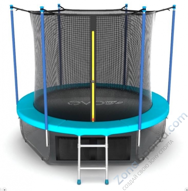 Батут Evo Jump Internal 12ft (Wave) с нижней сетью Батут Evo Jump Internal 12ft (Wave) с нижней сетью