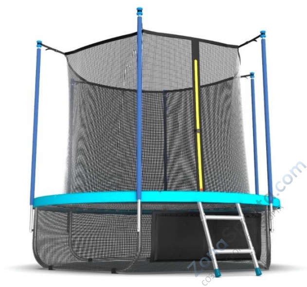 Батут Evo Jump Internal 12ft (Wave) с нижней сетью Батут Evo Jump Internal 12ft (Wave) с нижней сетью
