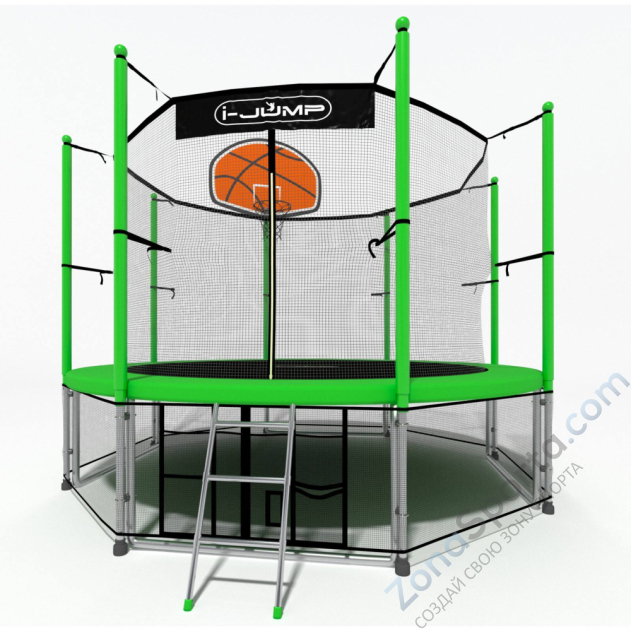 Батут i-Jump Basket 10ft green Батут i-Jump Basket 10ft green