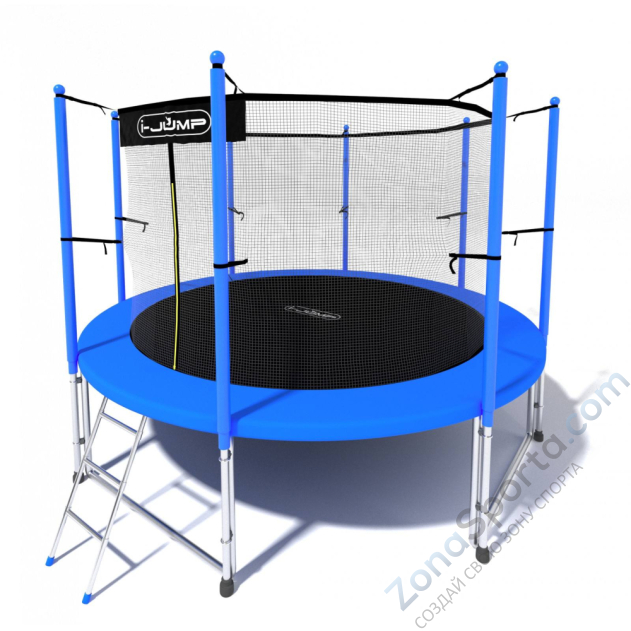 Батут i-Jump Classic Light 14ft blue Батут i-Jump Classic Light 14ft blue