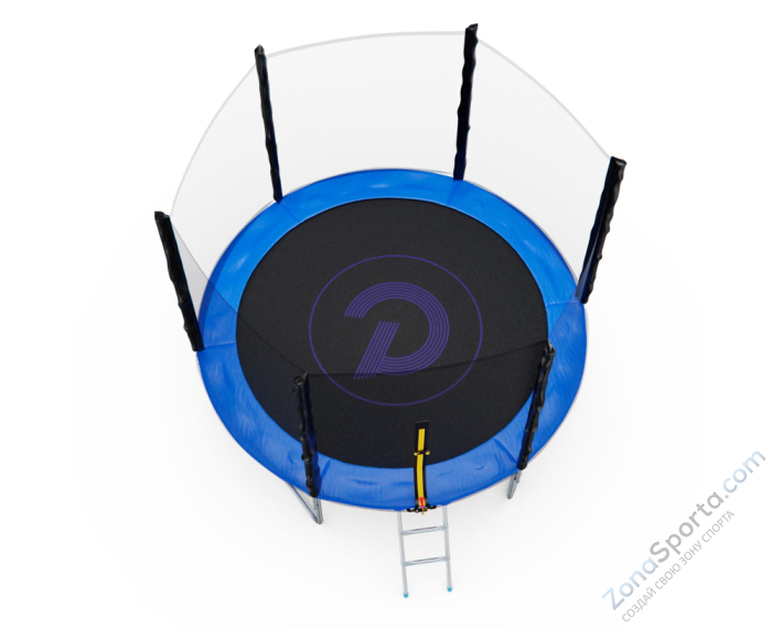Батут с сеткой DFC Pelpo 8ft с лестницей, Blue Батут с сеткой DFC Pelpo 8ft с лестницей, Blue