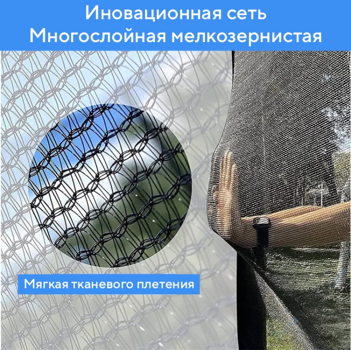 Батут с защитной сеткой Perfetto Sport Premium Strong 12 диаметр 3,7 м зелёный Батут с защитной сеткой Perfetto Sport Premium Strong 12 диаметр 3,7 м зелёный