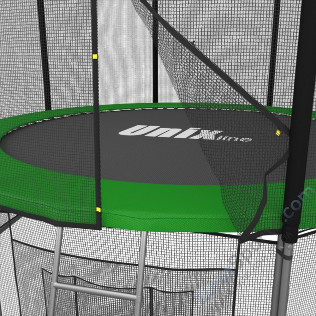 Батут Unix line 8 ft outside (Green)