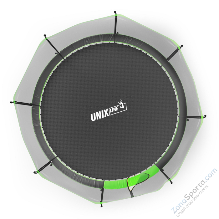 Батут Unix Line 12 ft UFO Green
