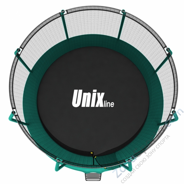 Батут Unix line 8 ft Supreme (Green) Батут Unix line 8 ft Supreme (Green)