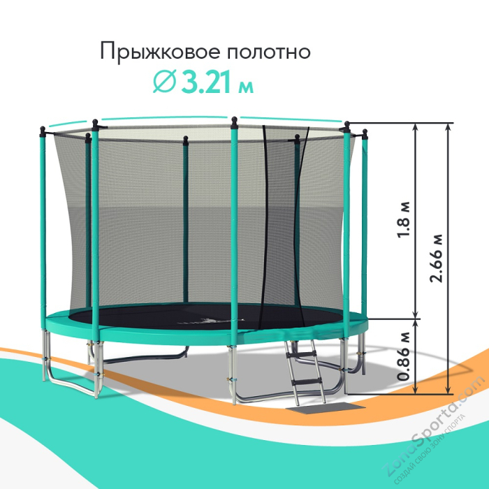 Батут Wallaby Jampy 12 FT Батут Wallaby Jampy 12 FT