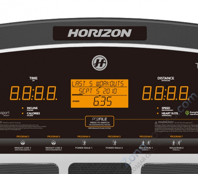 Беговая дорожка Horizon T-8.0 Беговая дорожка Horizon T-8.0