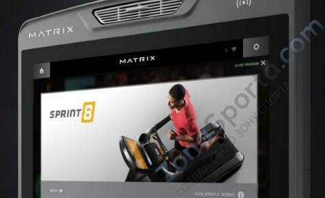 Беговая дорожка Matrix Performance Plus с консолью Touch Беговая дорожка Matrix Performance Plus с консолью Touch