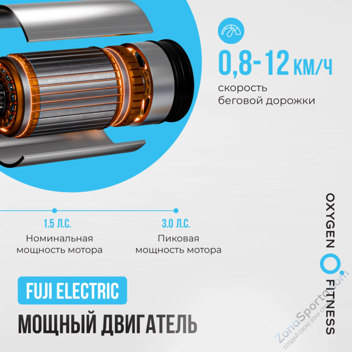 Беговая дорожка домашняя Oxygen Fitness Revive C Беговая дорожка домашняя Oxygen Fitness Revive C