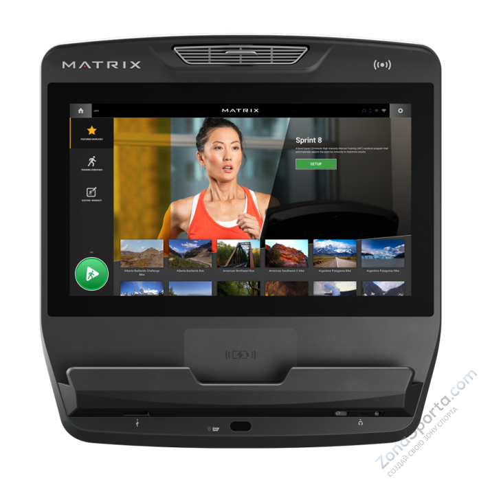 Беговая дорожка Matrix Lifestyle с консолью Touch Base Беговая дорожка Matrix Lifestyle с консолью Touch Base