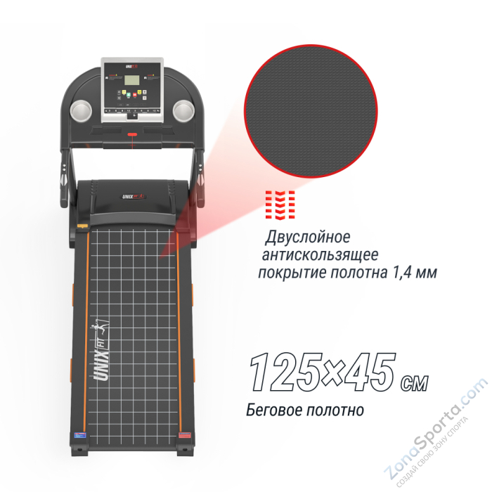 Беговая дорожка Unix Fit ST-580LE Беговая дорожка Unix Fit ST-580LE
