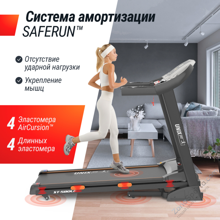 Беговая дорожка Unix Fit ST-580LE Беговая дорожка Unix Fit ST-580LE