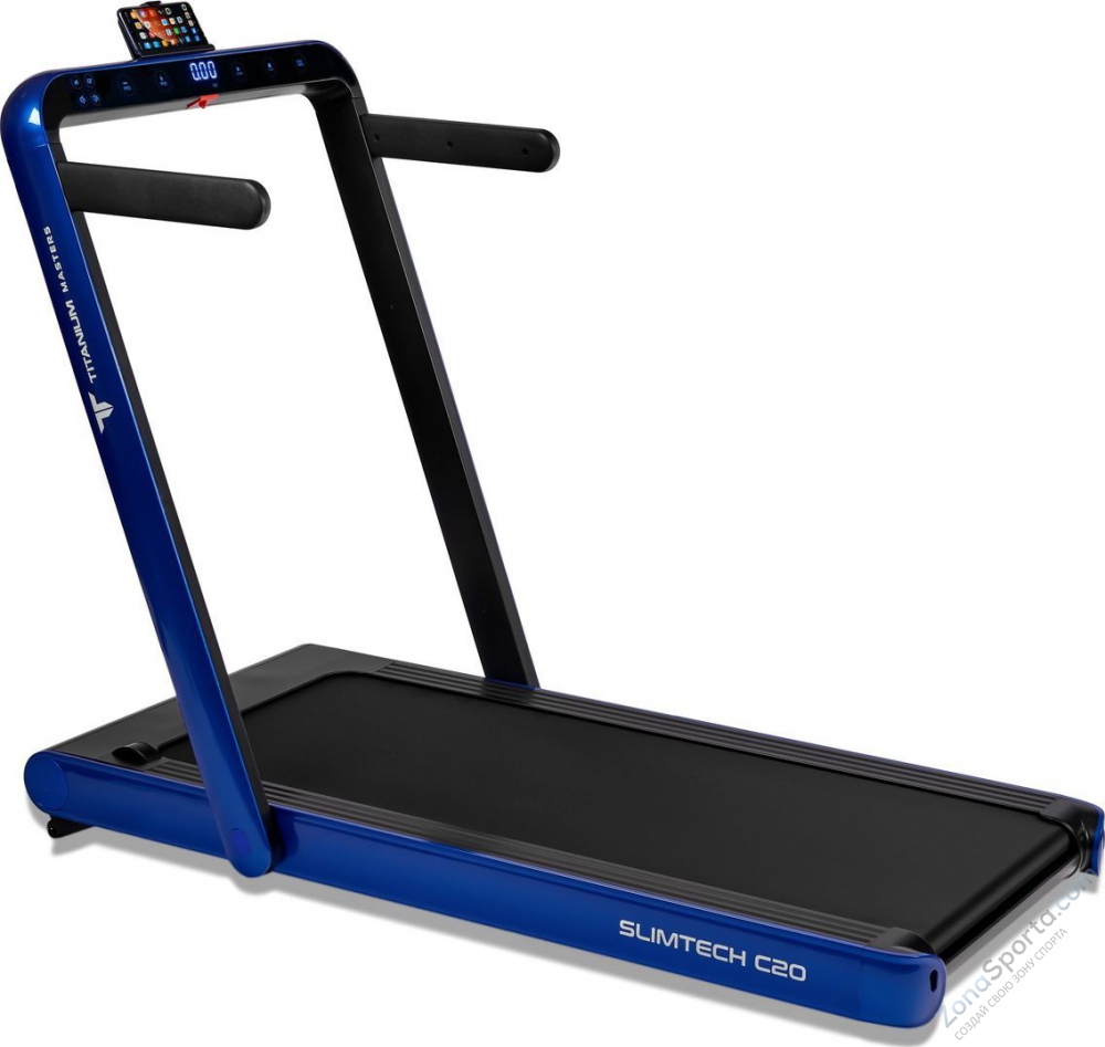 Беговая дорожка Titanium Masters Slimtech C20 (синяя) Беговая дорожка Titanium Masters Slimtech C20 (синяя)