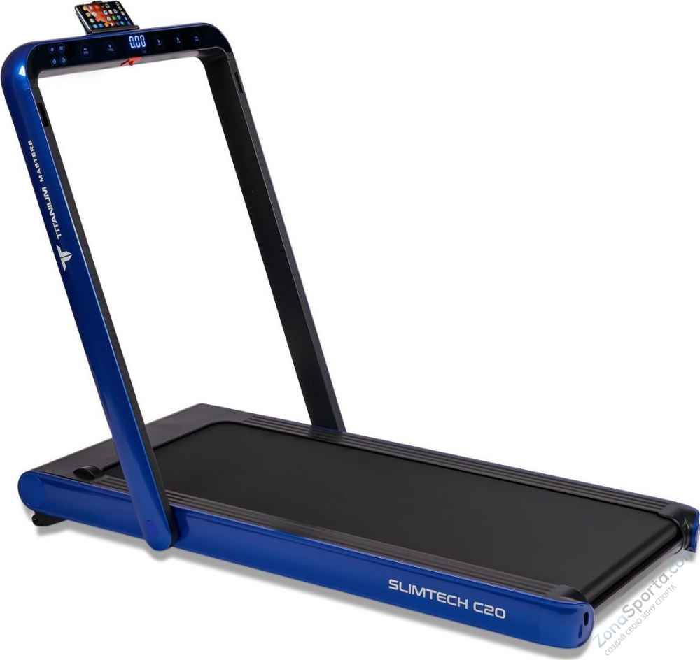 Беговая дорожка Titanium Masters Slimtech C20 (синяя) Беговая дорожка Titanium Masters Slimtech C20 (синяя)