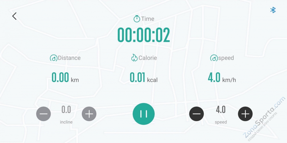 Беговая дорожка Titanium Masters Slimtech S60 (синяя)