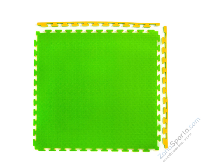 Будо-мат DFC, 100 x 100 см, 20 мм, цвет жёлто-зелёный Будо-мат DFC, 100 x 100 см, 20 мм, цвет жёлто-зелёный