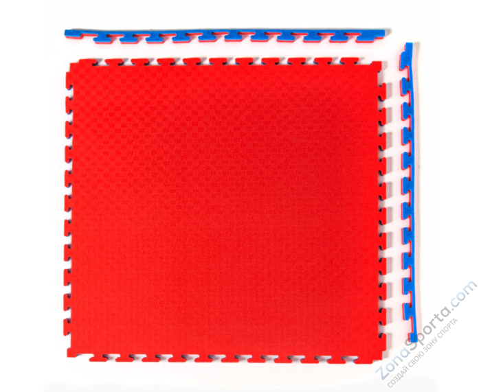 Будо-мат DFC, 100 x 100 см, 40 мм, цвет сине-красный Будо-мат DFC, 100 x 100 см, 40 мм, цвет сине-красный