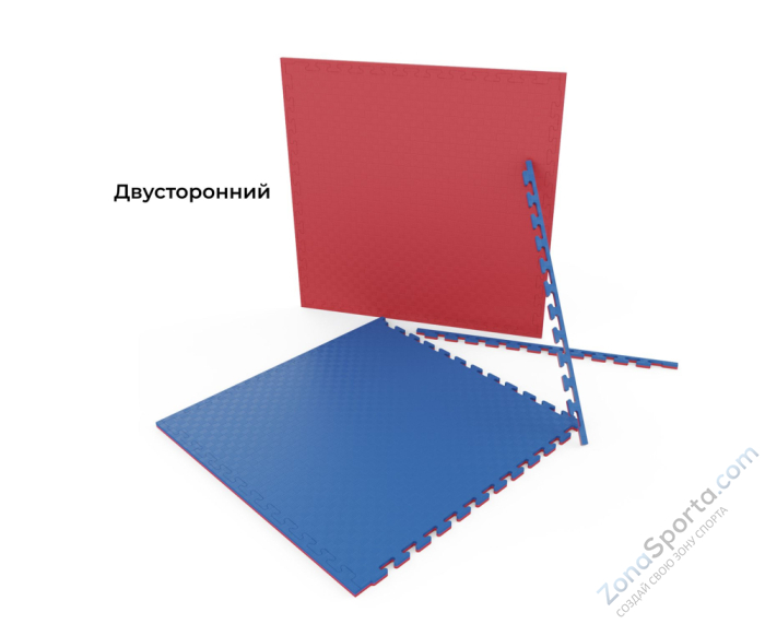 Будо-мат EVA DFC 100 x 100 см, 20 мм, цвет сине-розовый Будо-мат EVA DFC 100 x 100 см, 20 мм, цвет сине-розовый