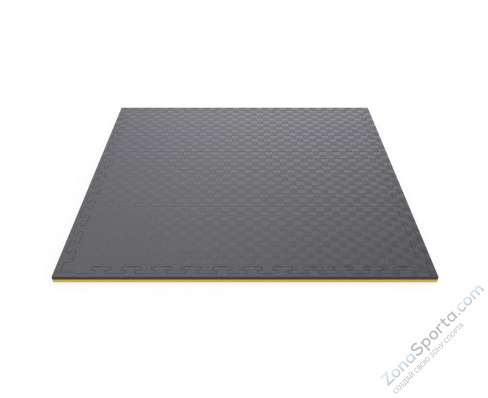 Будо-мат EVA DFC 100 x 100 см, 20 мм, цвет желто-графитовый Будо-мат EVA DFC 100 x 100 см, 20 мм, цвет желто-графитовый