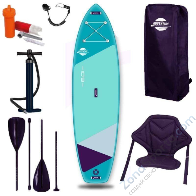 Cап борд для моря Adventum 10'8 Teal Cап борд для моря Adventum 10'8 Teal