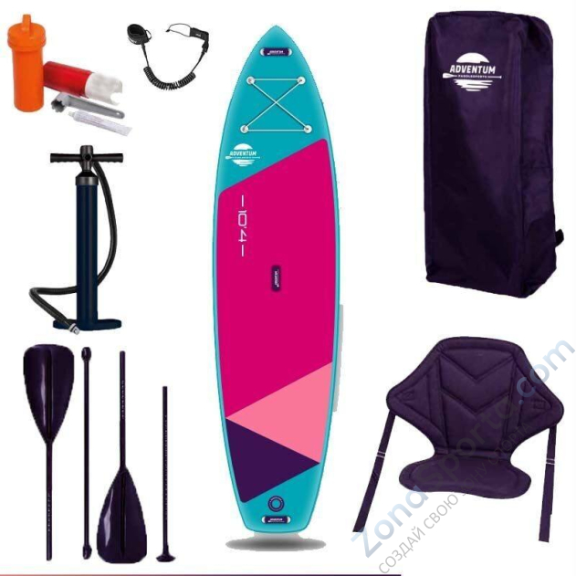 Cап доска Adventum 10'4 Teal-Pink Cап доска Adventum 10'4 Teal-Pink