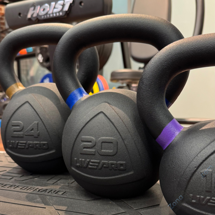 Чугунная гиря Livepro Kettlebell 24 кг Чугунная гиря Livepro Kettlebell 24 кг