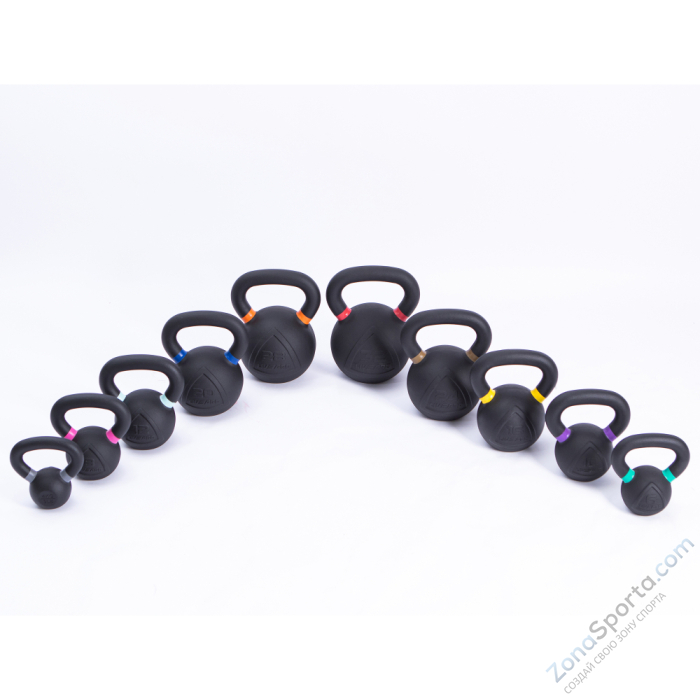 Чугунная гиря Livepro Kettlebell 28 кг Чугунная гиря Livepro Kettlebell 28 кг