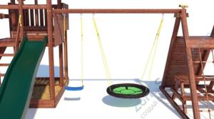 Детская площадка CustWood Family F10 