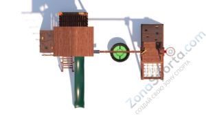 Детская площадка CustWood Family F10 