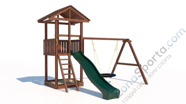 Детская площадка CustWood Family F2 Детская площадка CustWood Family F2