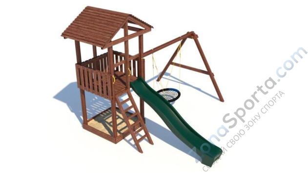 Детская площадка CustWood Family F2 Детская площадка CustWood Family F2