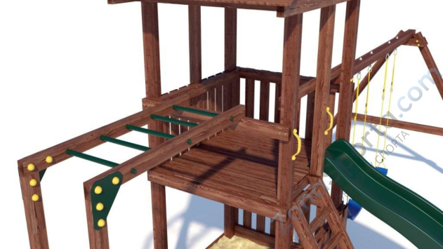 Детская площадка CustWood Family F5 Детская площадка CustWood Family F5