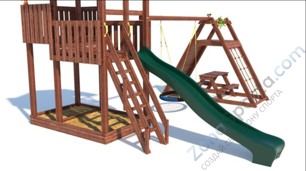 Детская площадка CustWood Family F8 Детская площадка CustWood Family F8