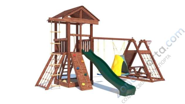 Детская площадка CustWood Family F9  Детская площадка CustWood Family F9