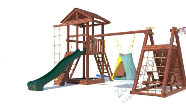 Детская площадка CustWood Family F9  Детская площадка CustWood Family F9