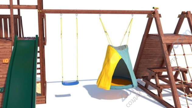 Детская площадка CustWood Family F9  Детская площадка CustWood Family F9