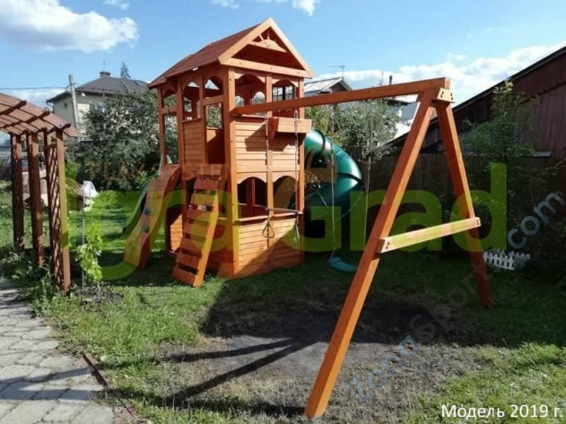 Детская площадка IgraGrad Клубный домик 2 с трубой Детская площадка IgraGrad Клубный домик 2 с трубой